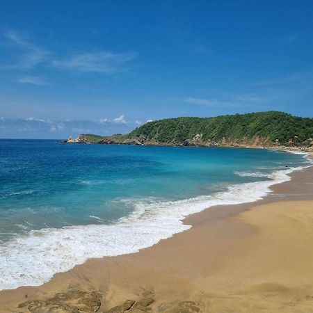 Posada Ziga Playa Mazunte Kültér fotó