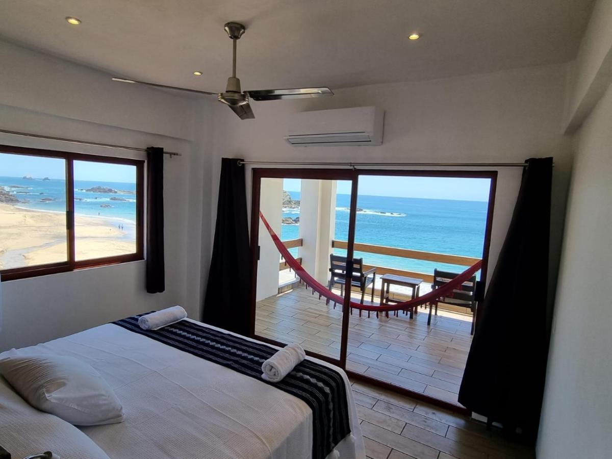 Posada Ziga Playa Mazunte Kültér fotó