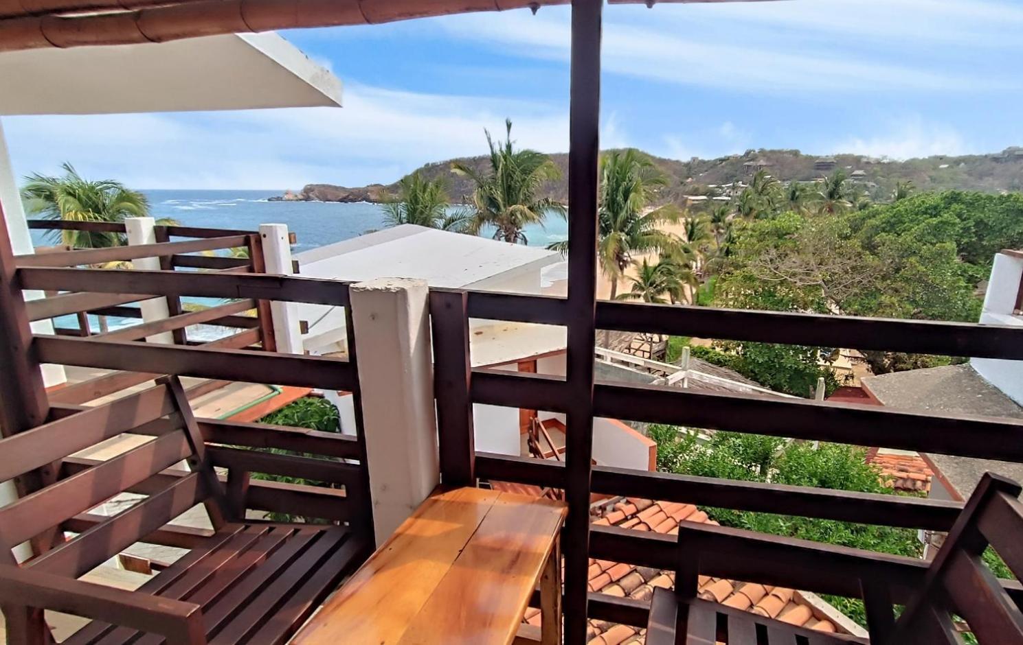 Posada Ziga Playa Mazunte Kültér fotó