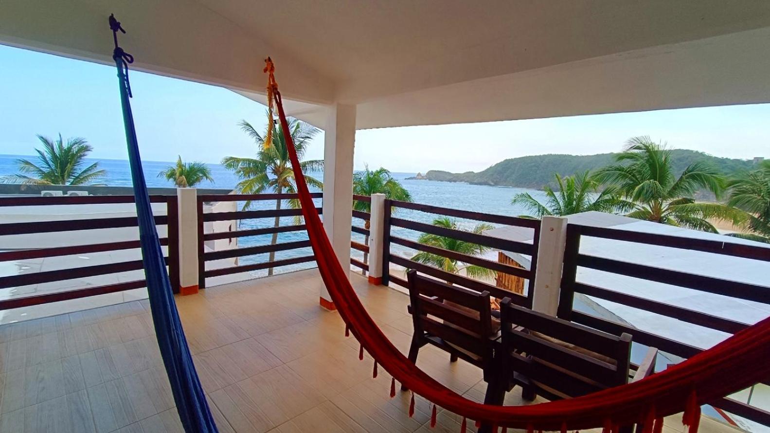 Posada Ziga Playa Mazunte Kültér fotó