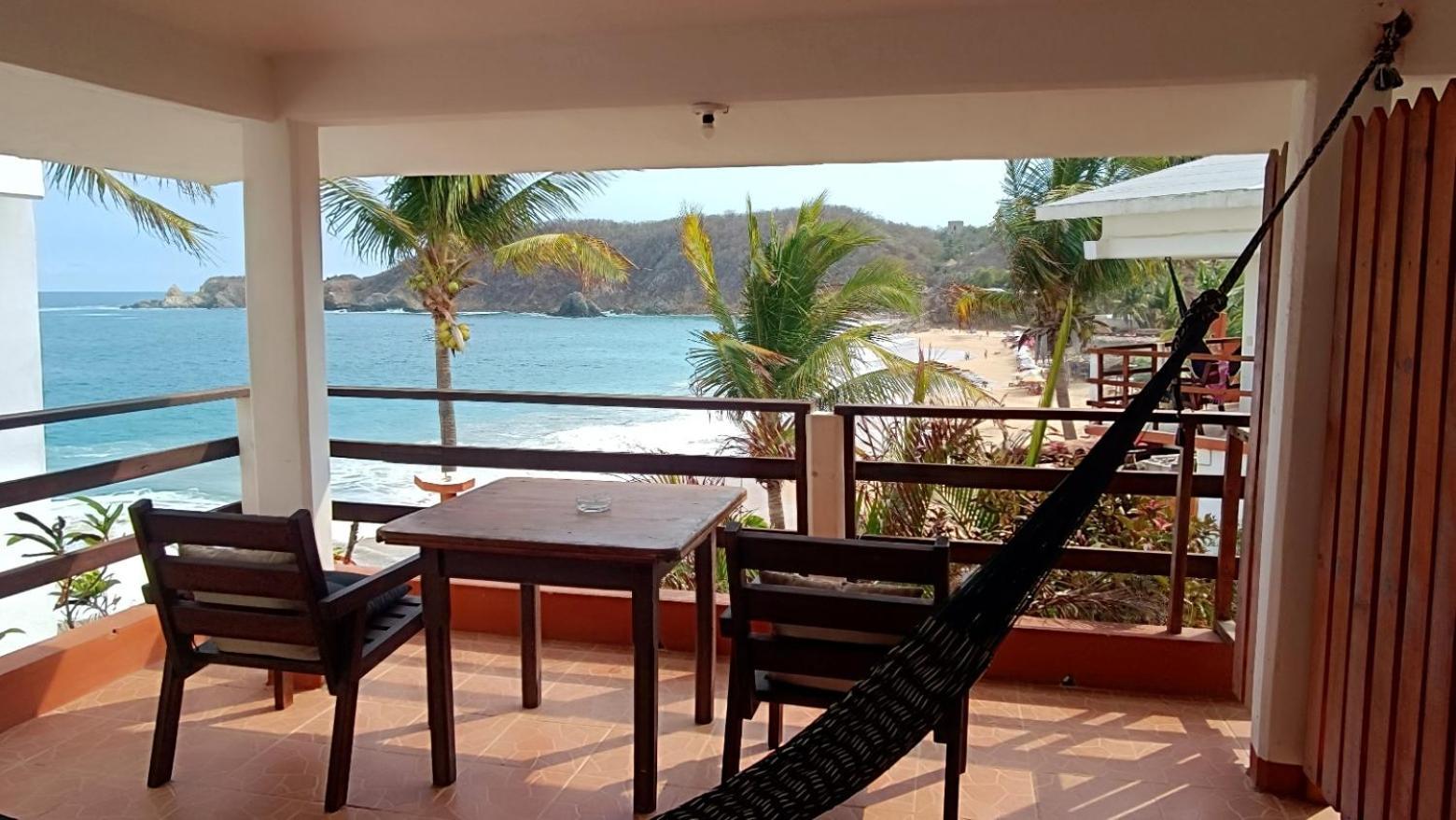 Posada Ziga Playa Mazunte Kültér fotó