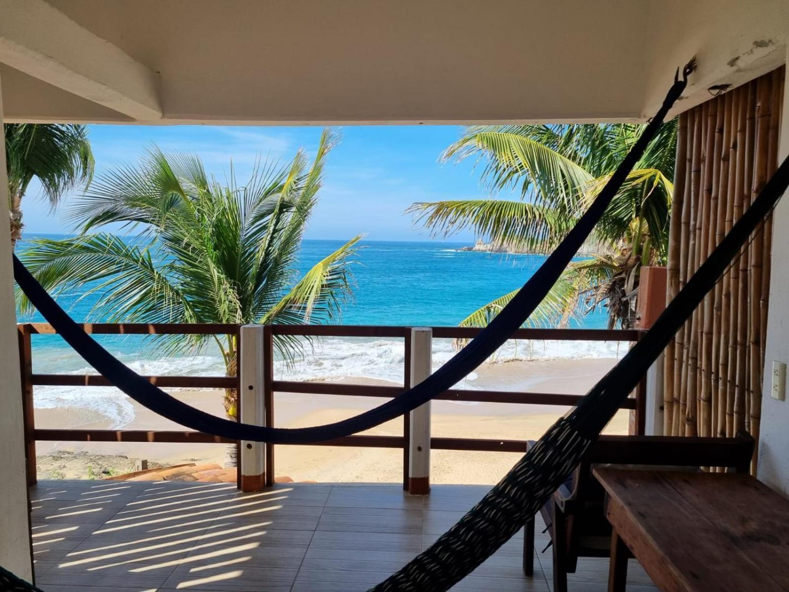 Posada Ziga Playa Mazunte Kültér fotó
