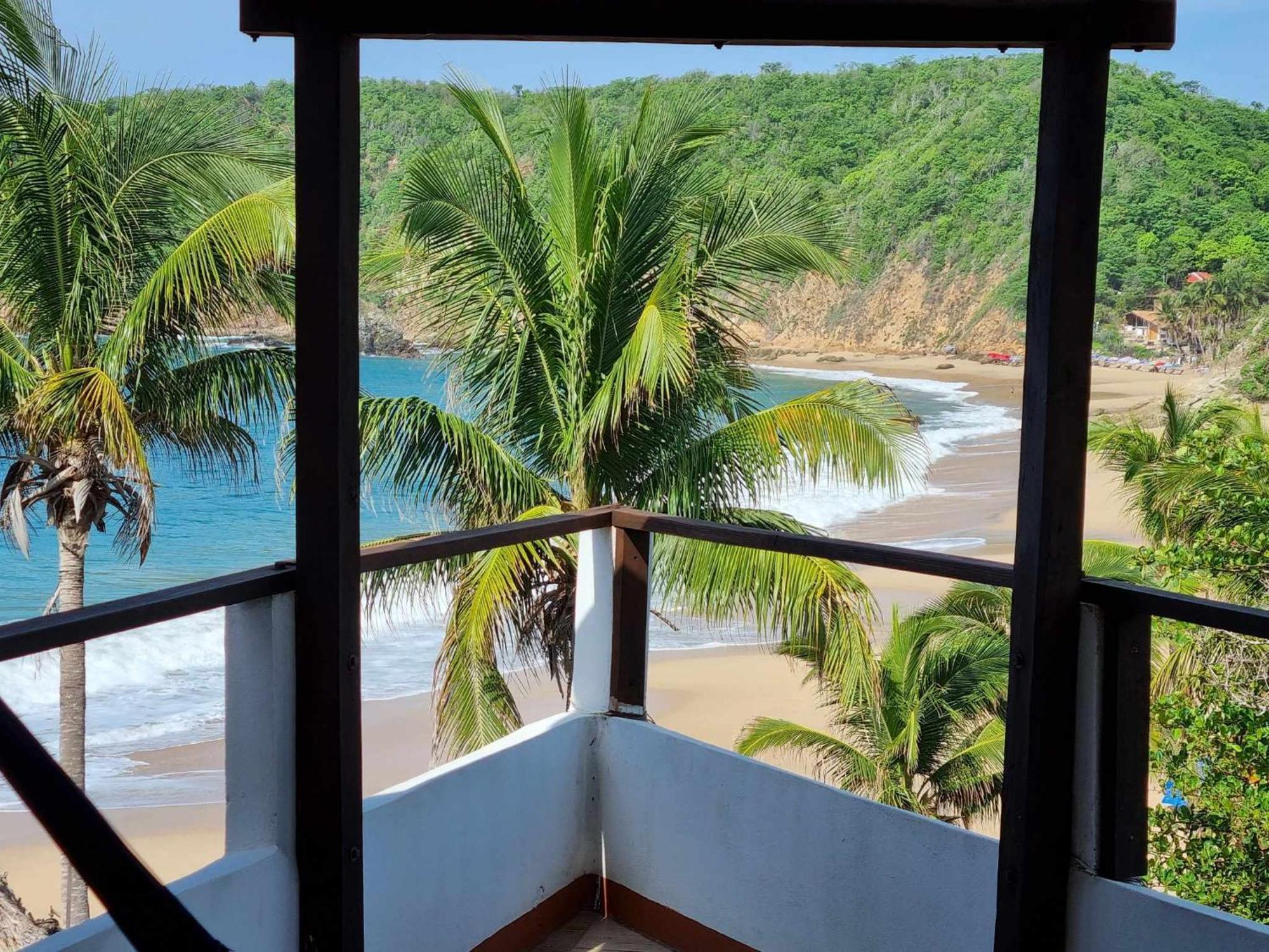 Posada Ziga Playa Mazunte Kültér fotó