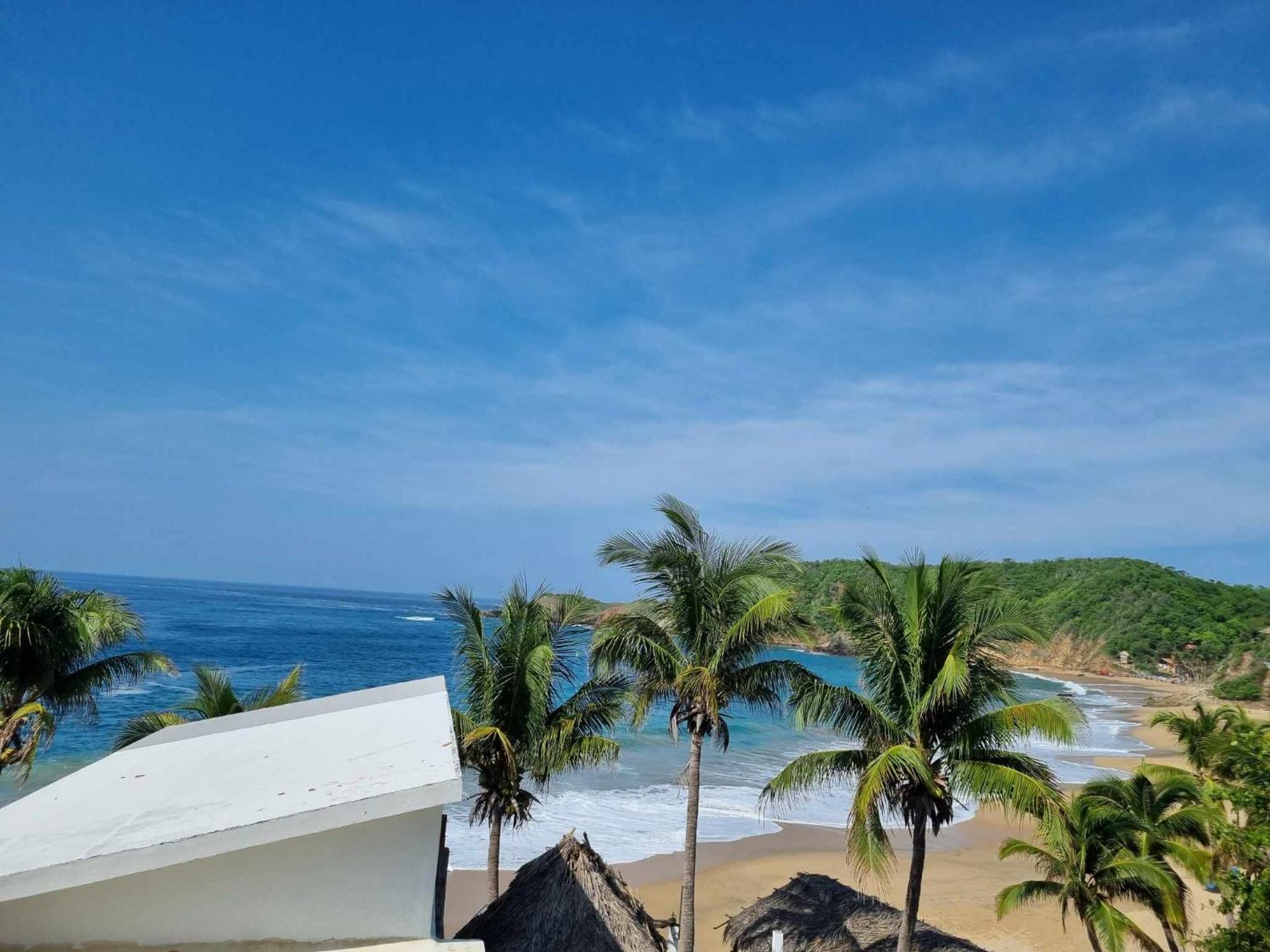 Posada Ziga Playa Mazunte Kültér fotó