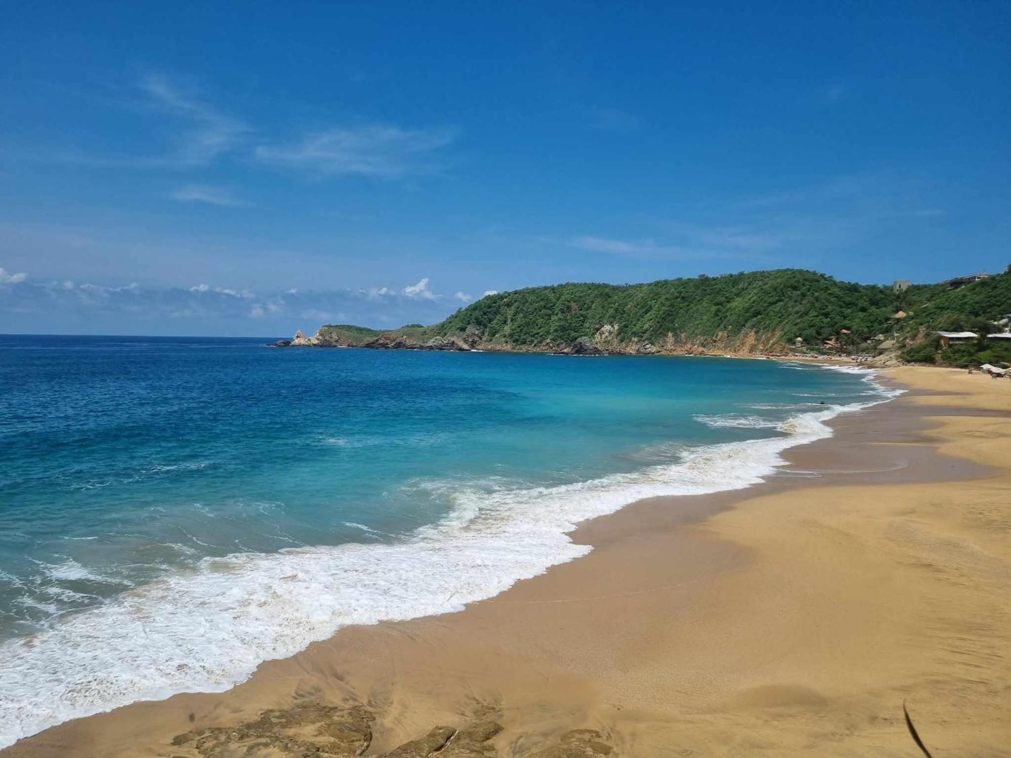 Posada Ziga Playa Mazunte Kültér fotó